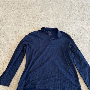 NWT. Kenneth Cole long sleeve polo.